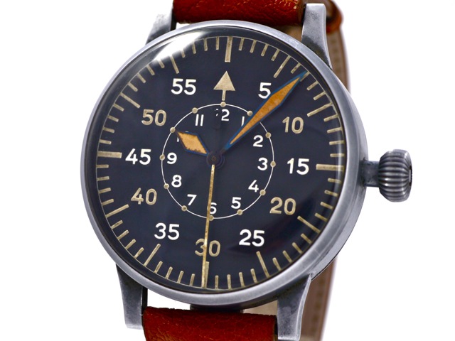 Laco, Vintage German Military Oversize Observer Watch, WWII, 1940