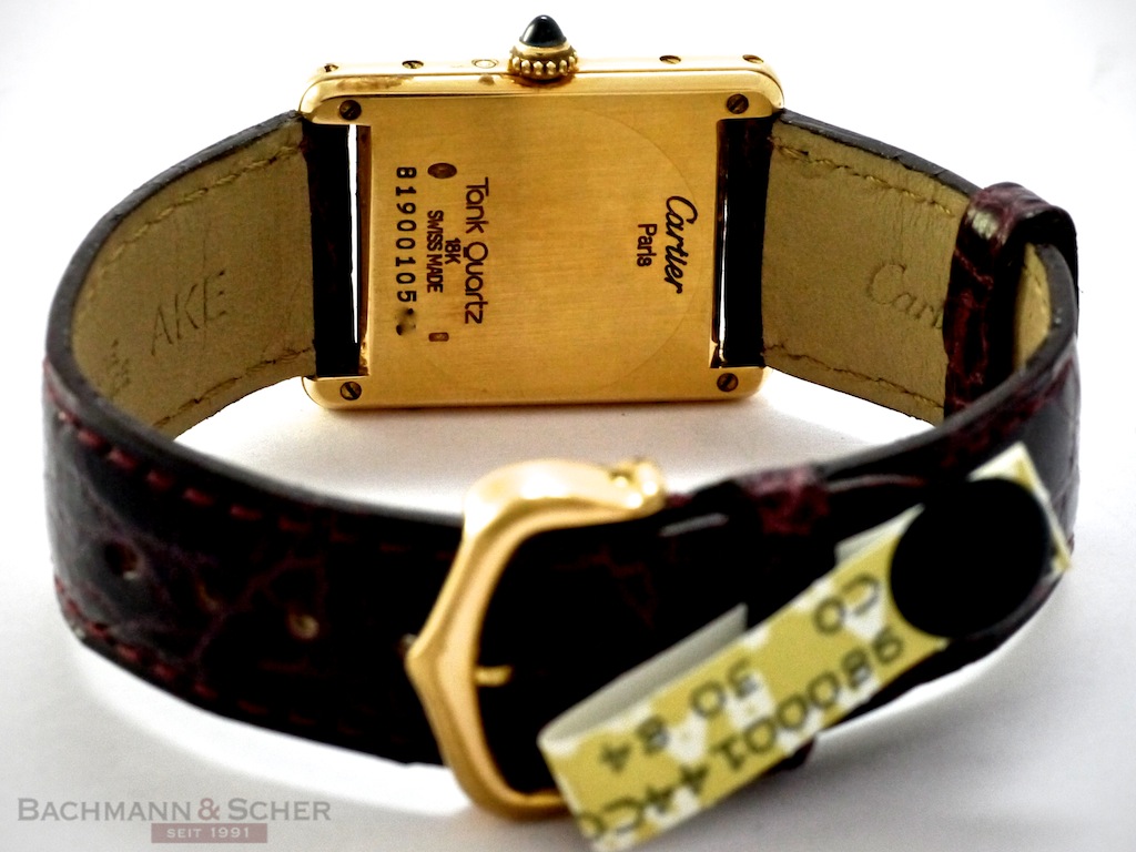 Cartier Tank Louis, 18K Yellow Gold, Small model, Quartz movement, Ladies —  TIMESPEC