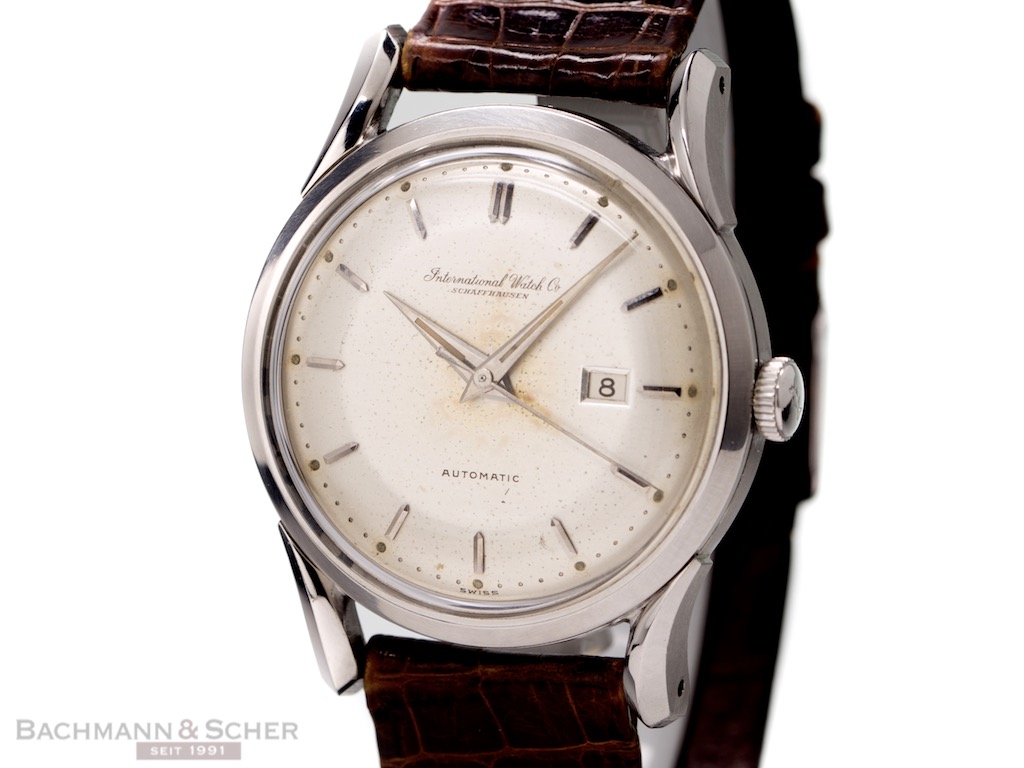 IWC Vintage Gentlemans Watch Automatic Cal-8531 Stainless Steel