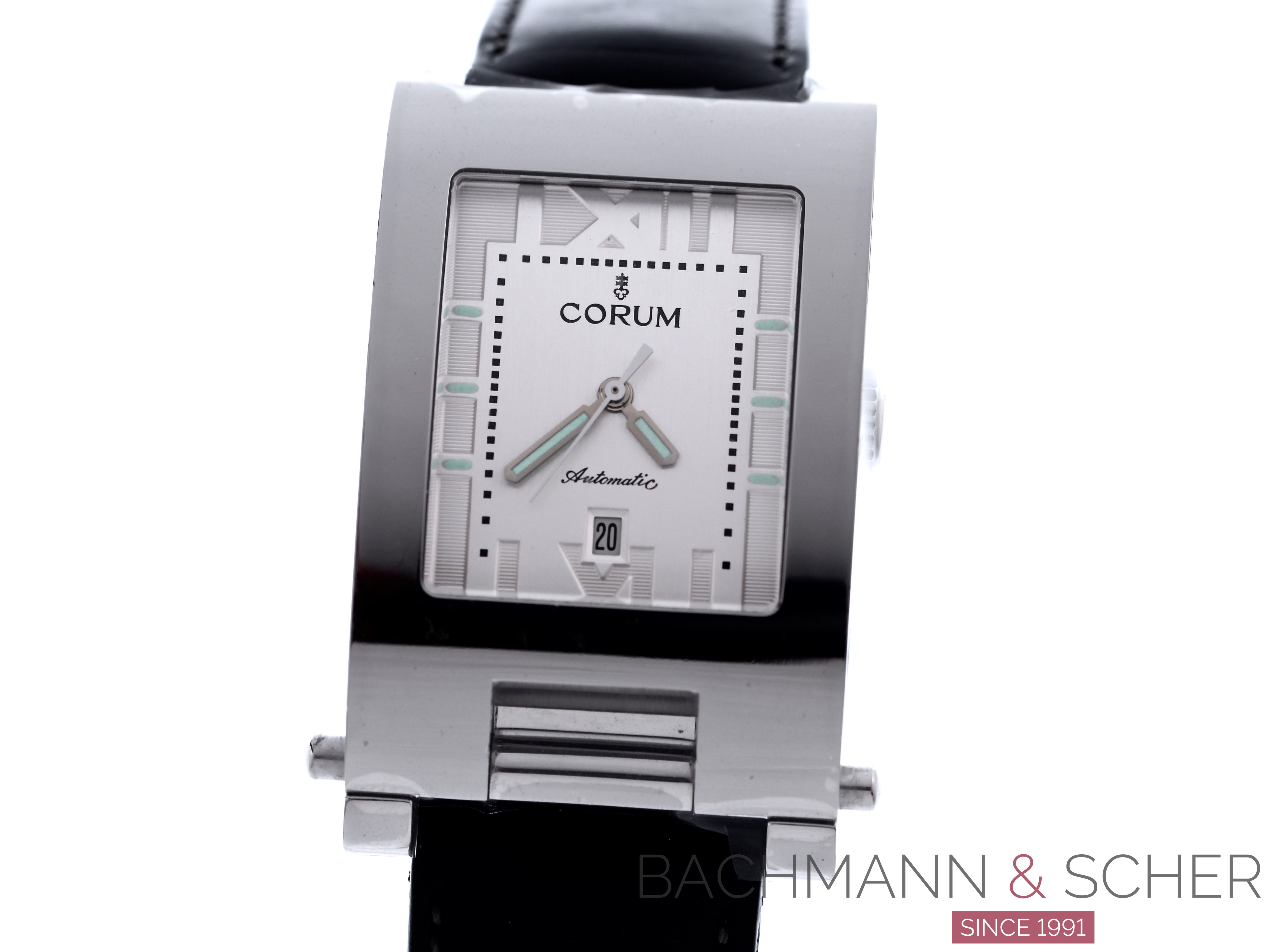 Corum Tabogan Automatic Ref 14515120 Stainless Steel Box Papers Bj