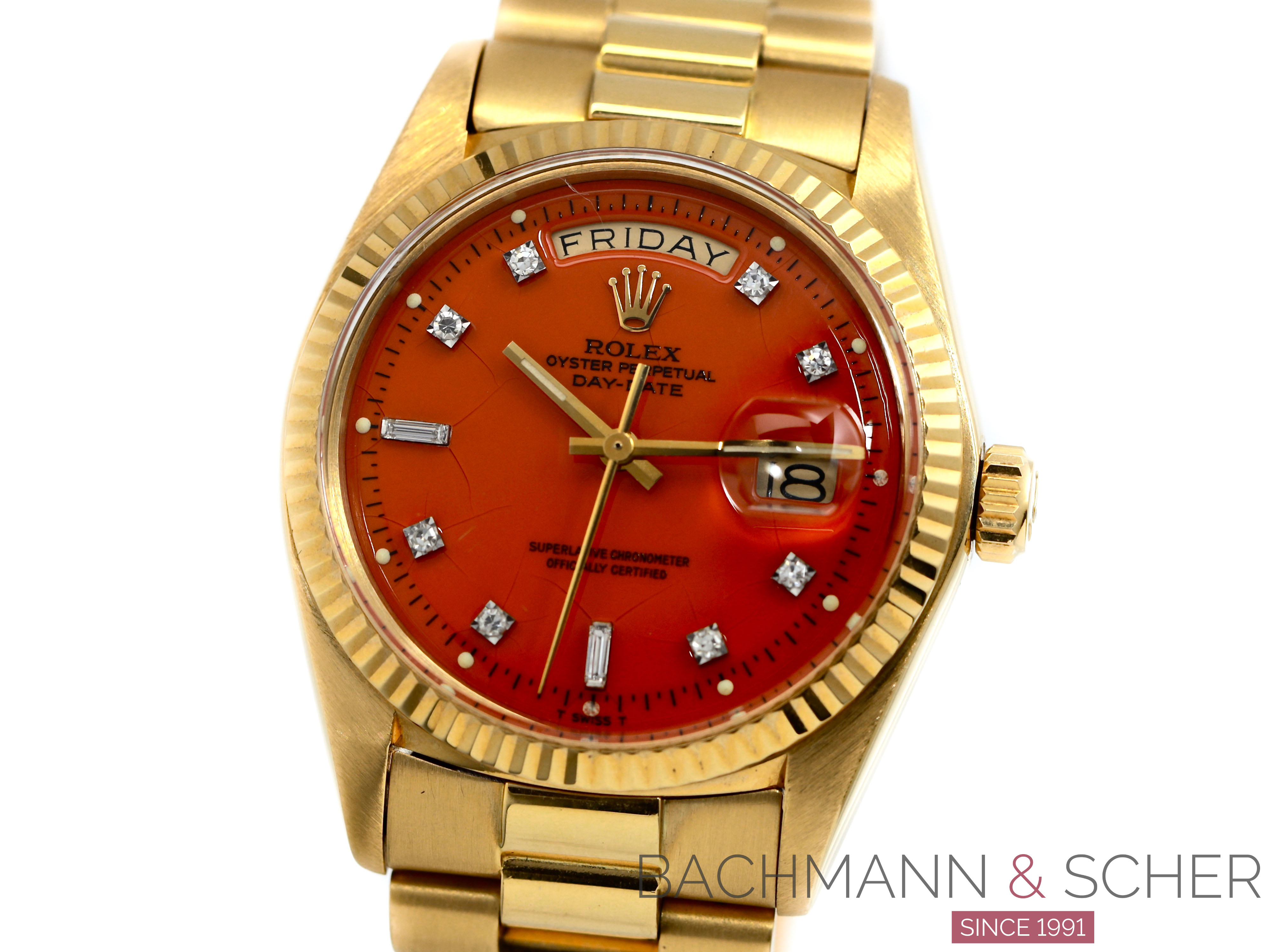 Rolex Oyster Perpetual Stella Dial Day Date – bulangandsons-magazine