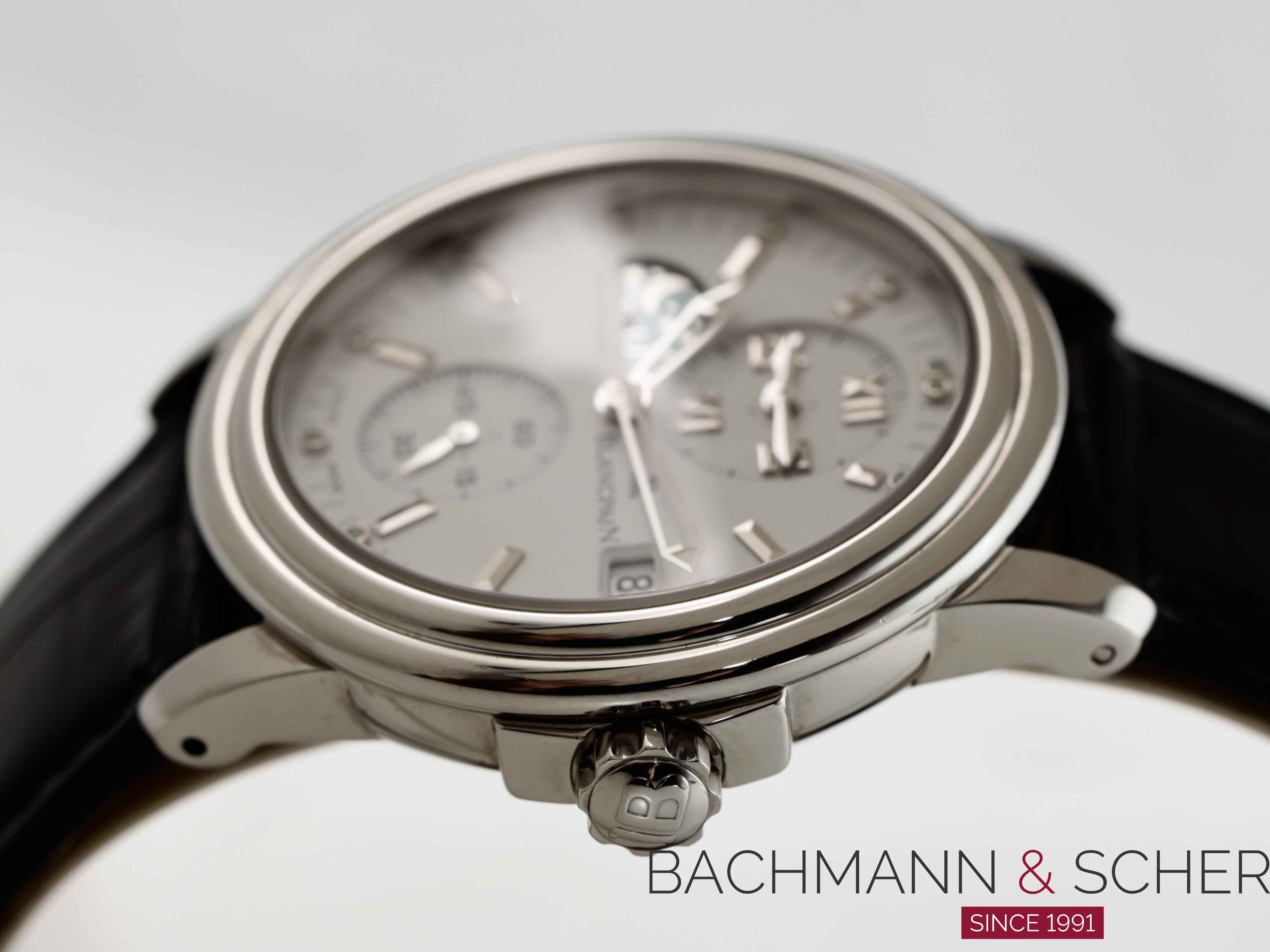 Blancpain Leman Dual Time Ref 2160 1127 53 Stainless Steel Box