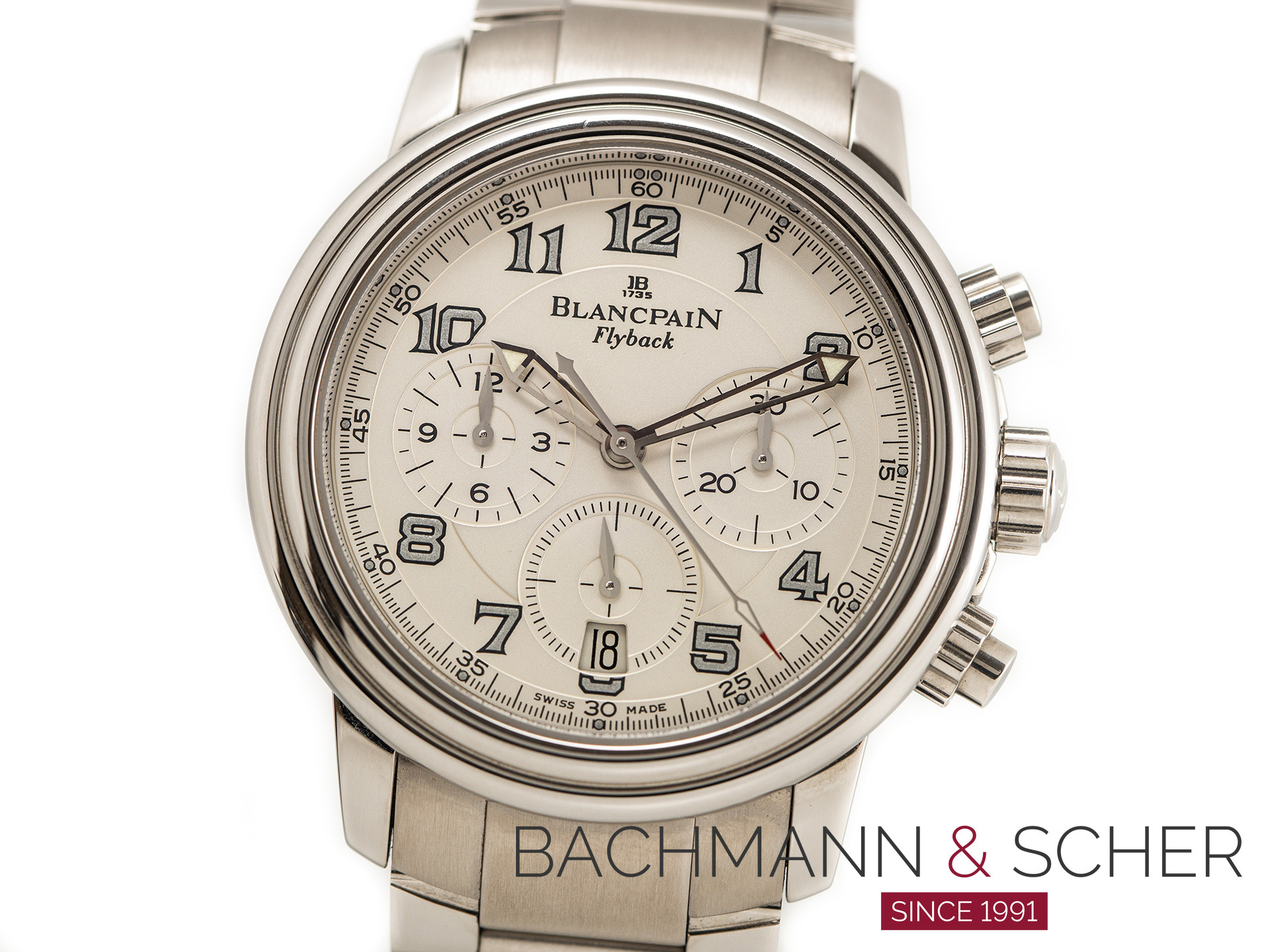 Blancpain Leman Flyback Chronograph Ref 2185F 1152 71 Stainless