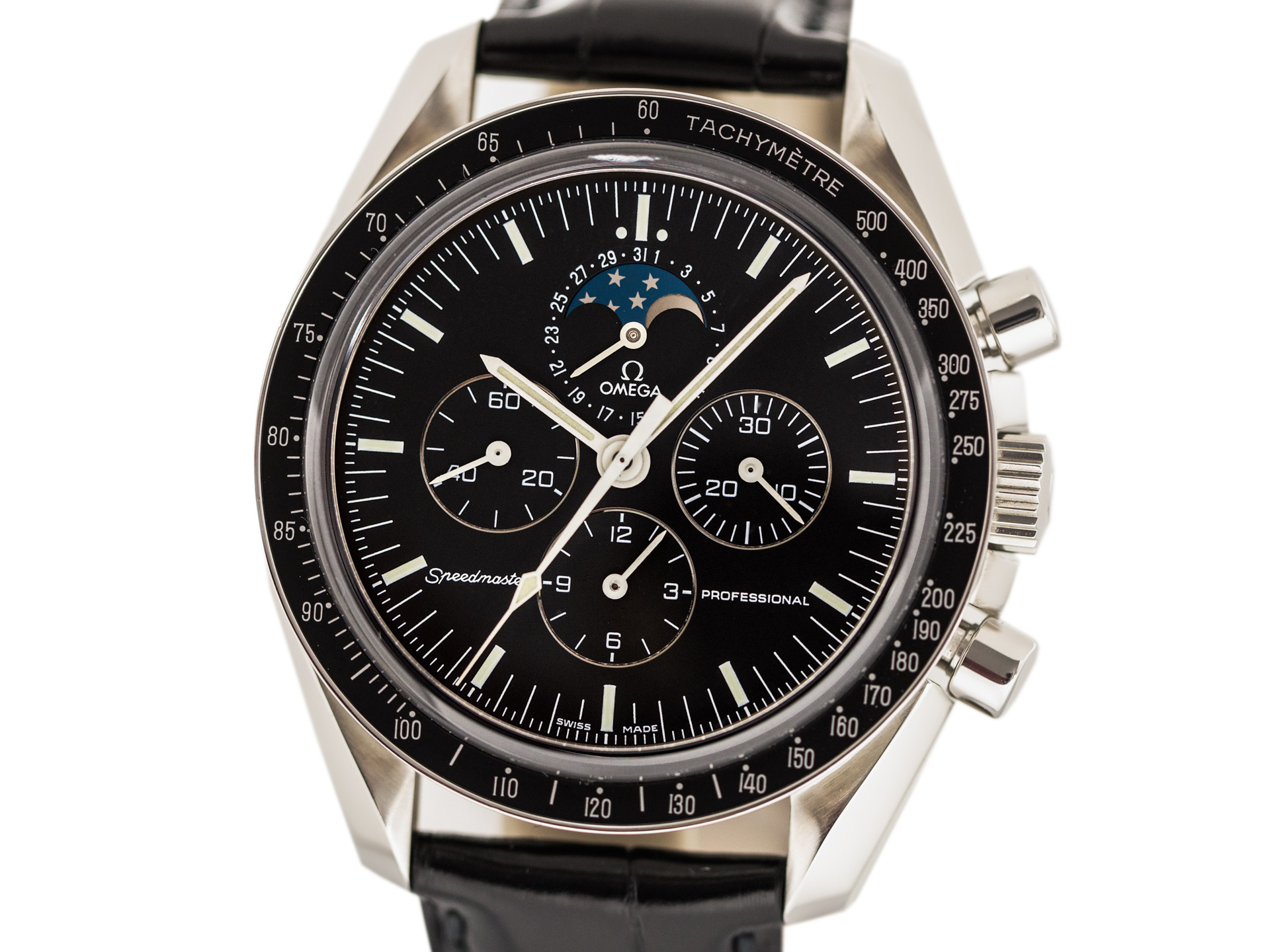 OMEGA SPEEDMASTER PROFESSIONAL MOONWATCH MOONPHASE Ref 3876.50.31