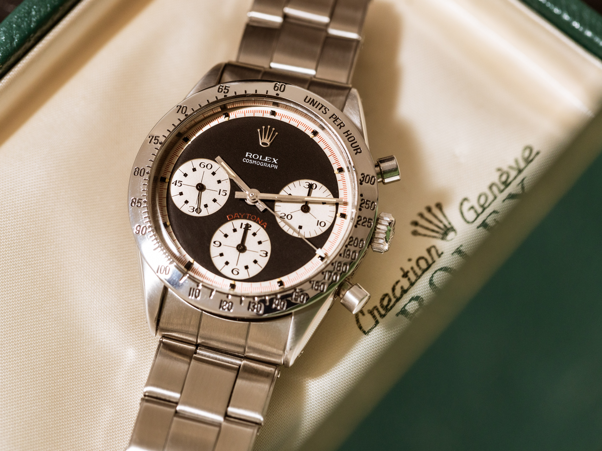 Rolex Vintage Daytona Cosmograph Paul Newman Ref Black Tritium