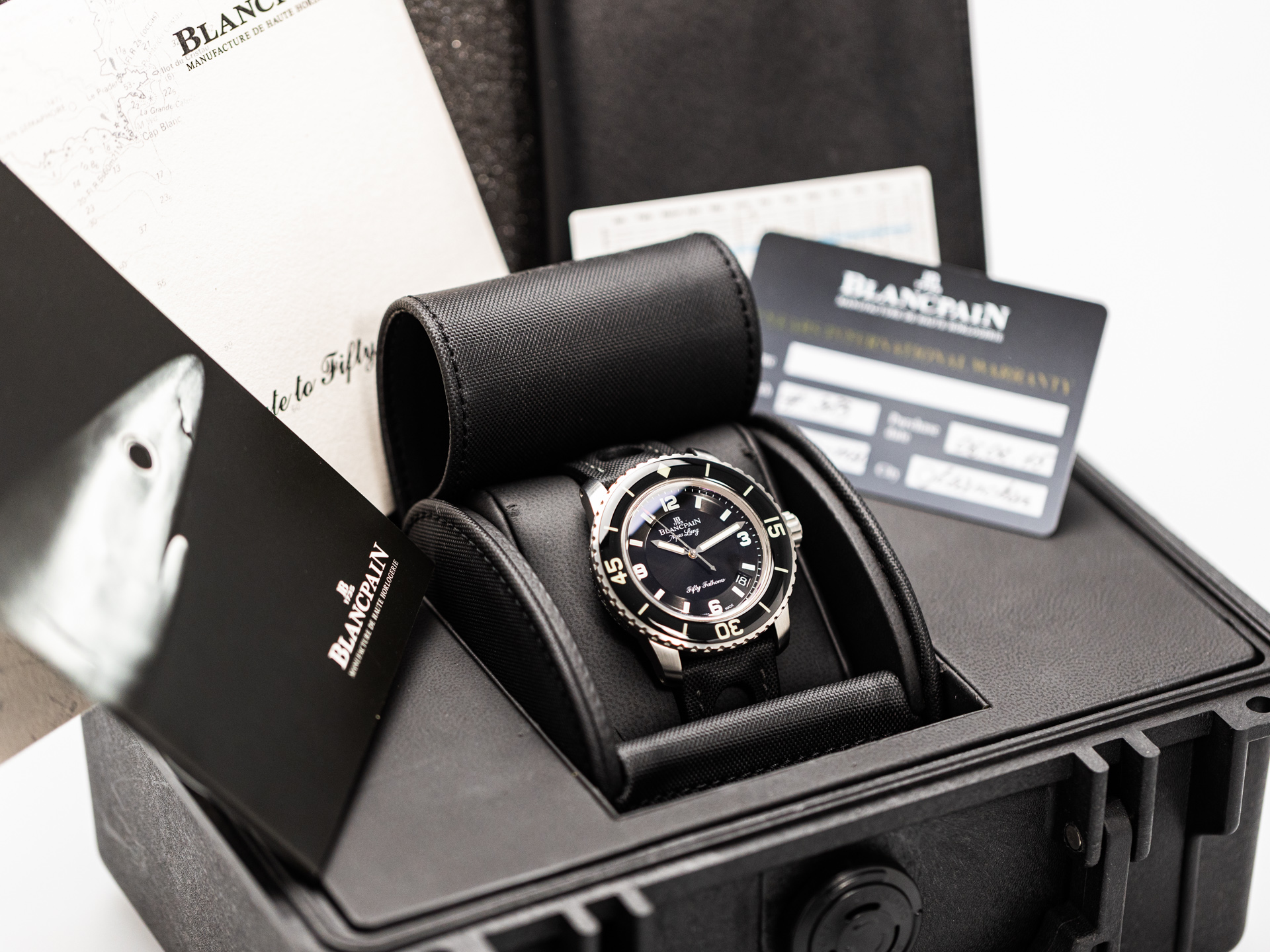 BLANCPAIN FIFTY FATHOMS Tribute to Aqua Lung Ref 5015C 1130 52B