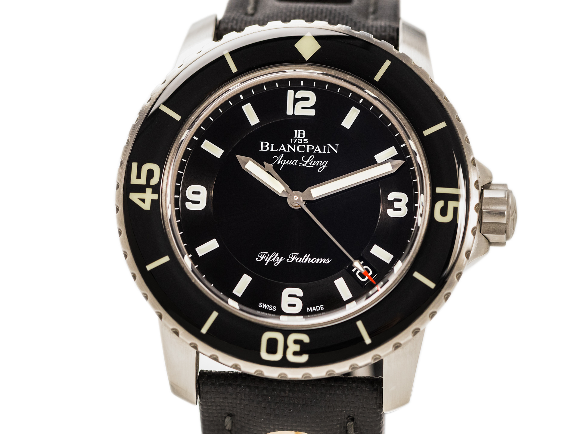 BLANCPAIN FIFTY FATHOMS Tribute to Aqua Lung Ref 5015C 1130 52B