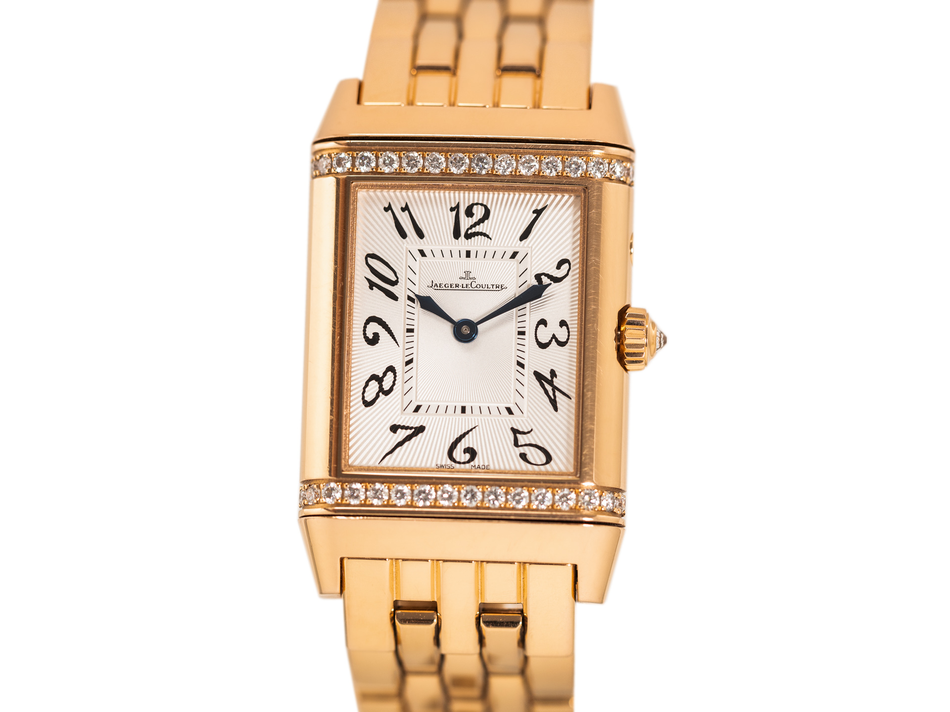 JAEGER LECOULTRE REVERSO DUO FACE Ref.269.2.54 Rose Gold Diamond