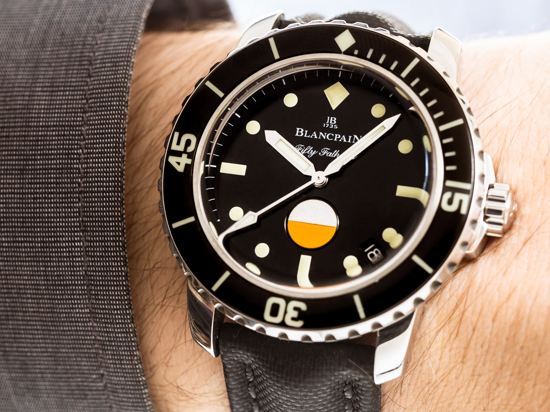 BLANCPAIN Tribute To Fifty Fathoms MILSPEC Ref 50081130B52A