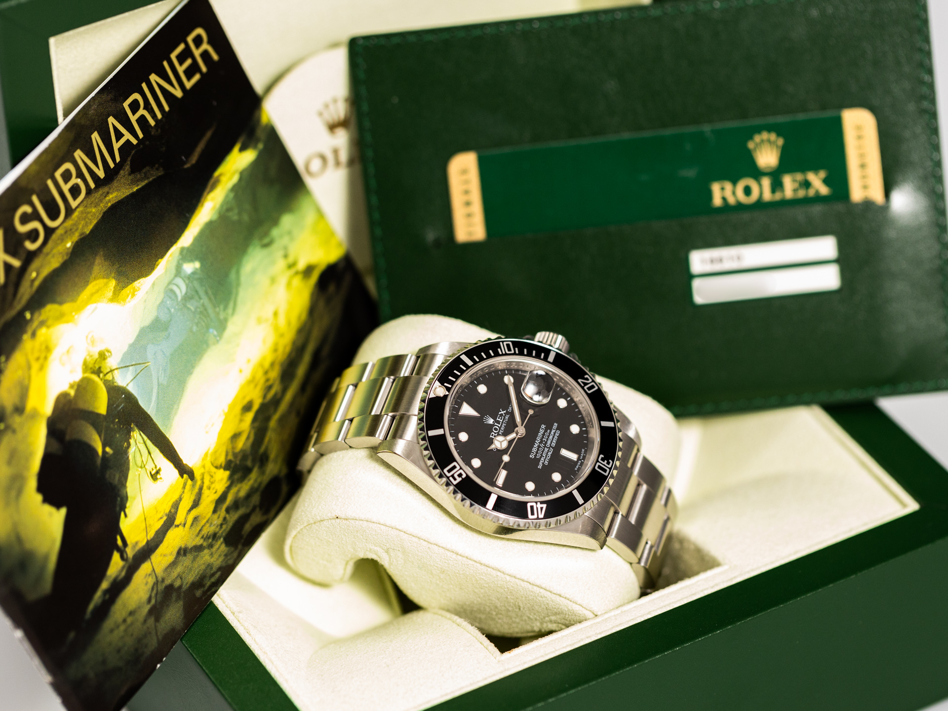 Rolex on sale 16610 box