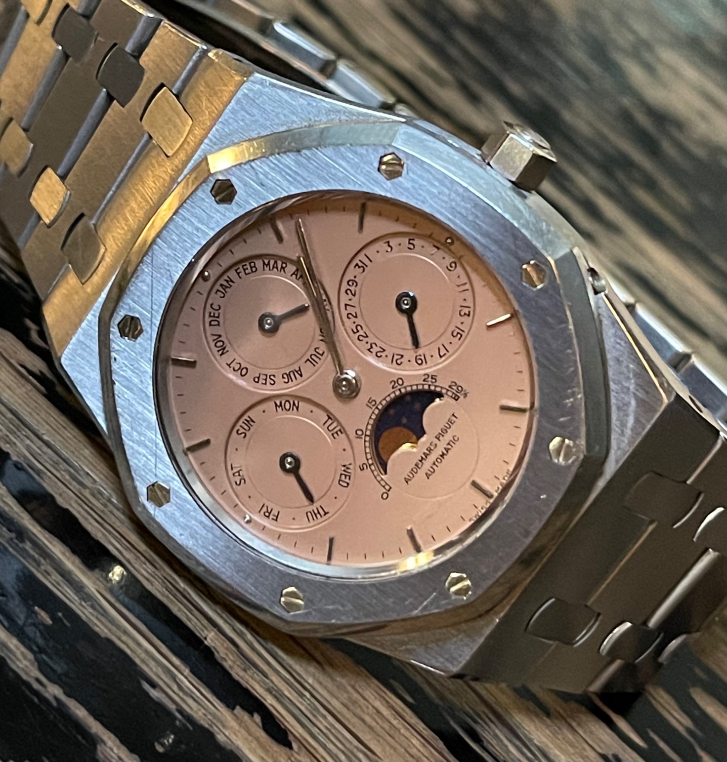 AUDEMARS PIGUET ROYAL OAK Perpetual Calenndar Ref 25654 02 Salmond