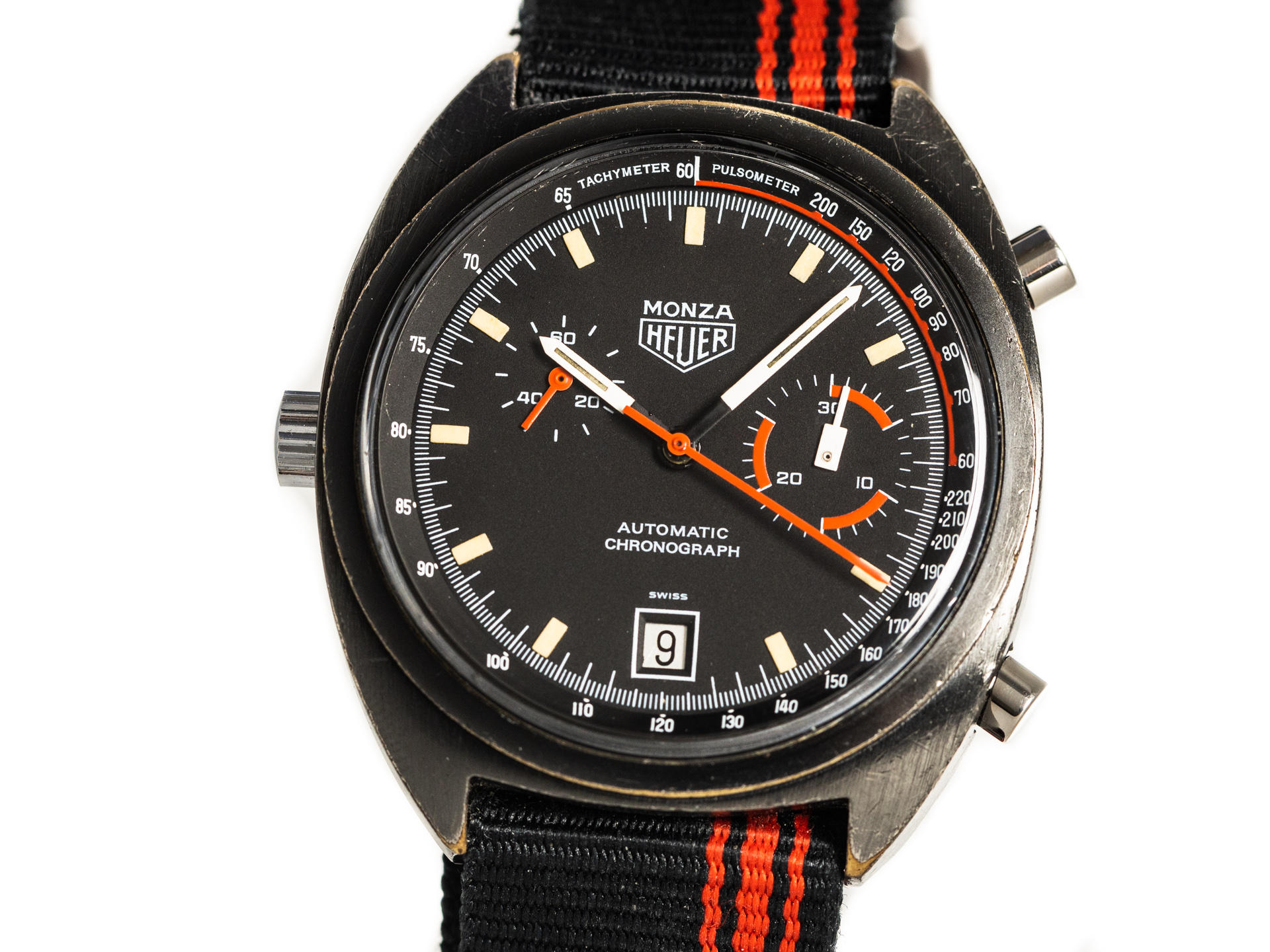 Heuer discount monza vintage