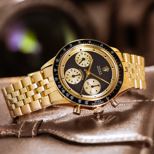 THE INSANE Paul Newman John Player Special 📣 - ROLEX Vintage DAYTONA PAUL NEWMAN JOHN PLAYER SPECIAL / Ref 6241 / 14k...